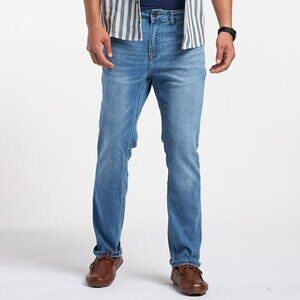 🔥Brand New Flag & Anthem Whiteley Slim Straight Denim Jeans –33/30🔥